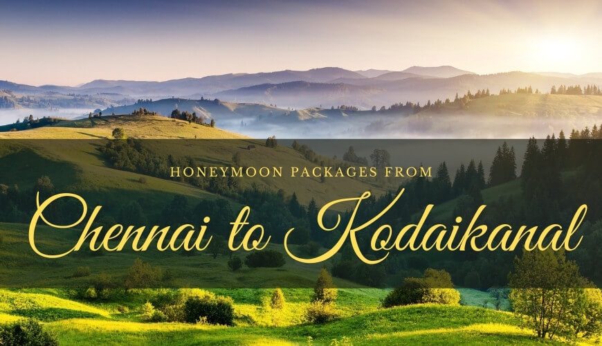 Kodaikanal Honeymoon Packages from Chennai