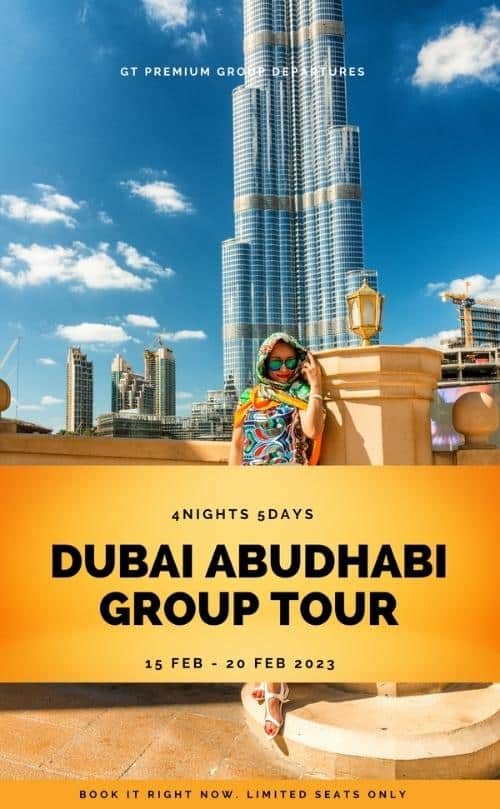 Dubai Abudhabi Group Tour 15 feb - 20 feb