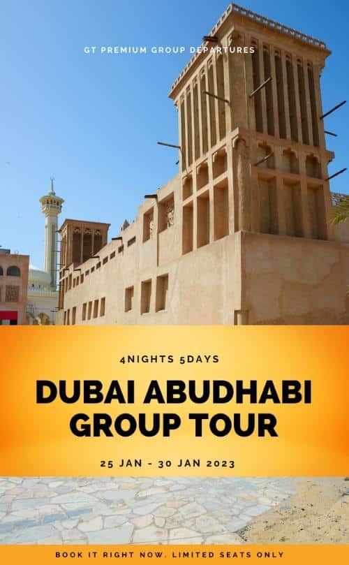 Dubai Abudhabi Group Tour 25 jan - 30 jan